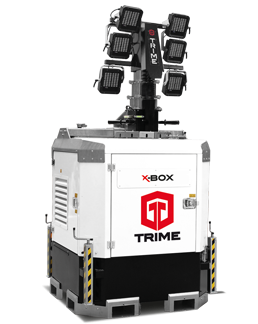 Передвижная мачта освещения TRIME X-Box 6x160W 48V LED - 9M светодиодная фото 1