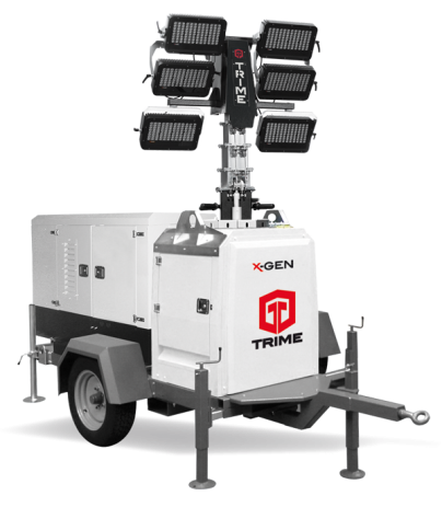 Мобильная мачта освещения TRIME X-Gen 6х320Вт LED 9M светодиодная фото 1