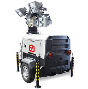 Мобильная мачта освещения TRIME X-Rent 4x1000W MH - 9M металлогалоген фото 1